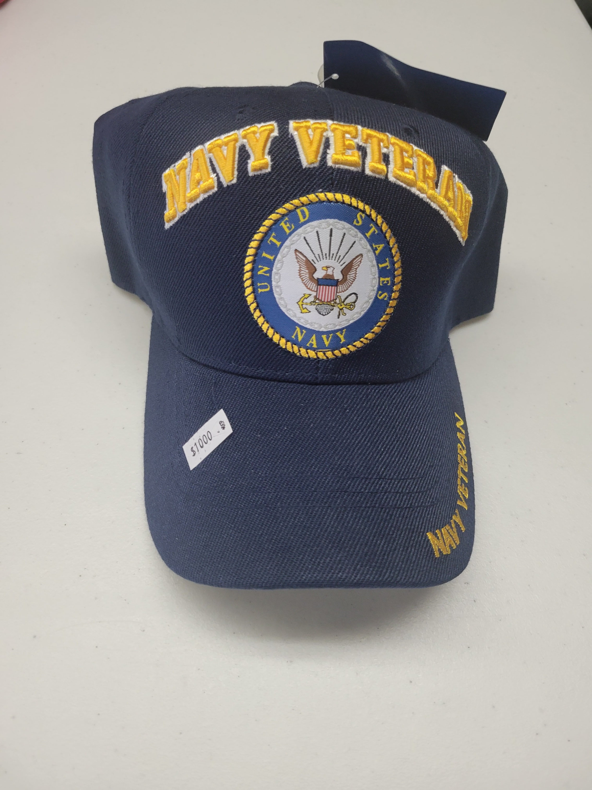 Navy Veteran Ball Cap